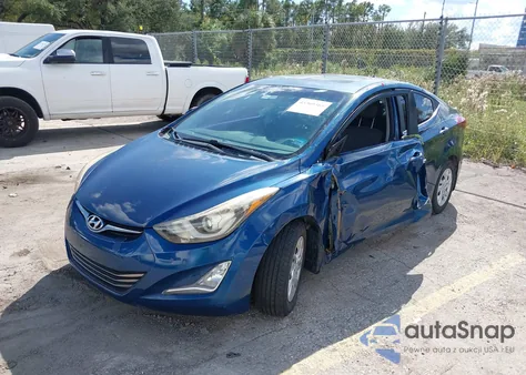 2015 Hyundai Elantra Sport из США, поврежденный, VIN KMHDH4AH4FU456733